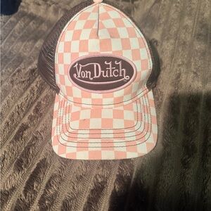 Von Dutch Pink Cap with QR Code